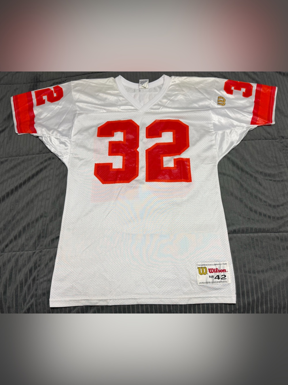 DEADSTOCK Vintage Wilson NFL Mens M Tampa Bay Buccaneers Errict Rhett Jersey